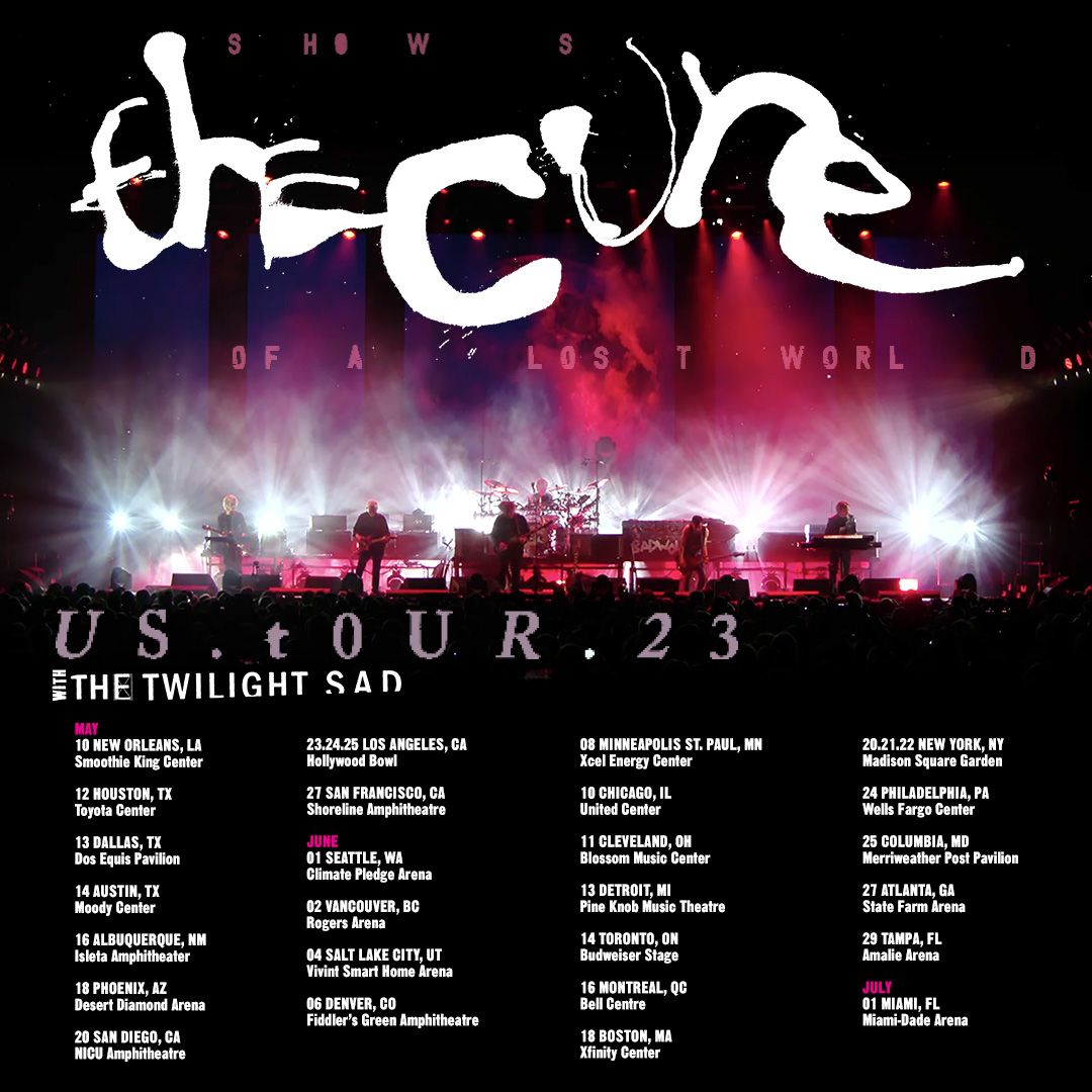 The Cure – Euro Tour 22 - Songs From A Lost World (2023, Box Set